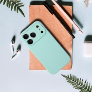 Silicone Lite Case Apple iPhone 17 Pro Miętowy - 192536