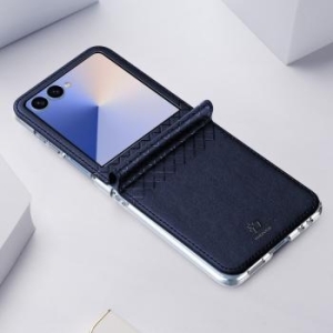 Markowy Silikon Dux Ducis Bril Samsung Galaxy Z Flip 7 5G Niebieski - 192578