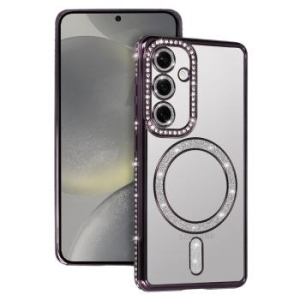 Bling Magsafe Case Samsung Galaxy A36 5G / A56 5G Fioletowy - 200331