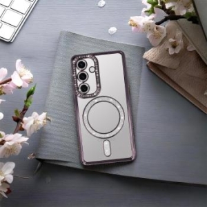 Bling Magsafe Case Samsung Galaxy A36 5G / A56 5G Fioletowy - 200334