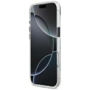 Markowy Hard Case Karl Lagerfeld IML Choupette Sketch Logo Magsafe Apple iPhone 17 Air Przezroczysty - 192821