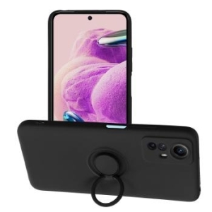 Silicone Ring Case Xiaomi Redmi Note 12S Czarny - 193066