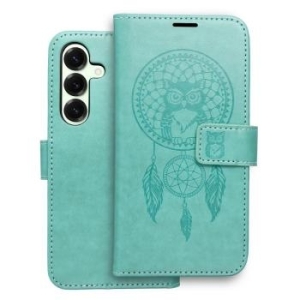 Mezzo Book Samsung Galaxy S25 Łapacz snów Zielony - 193088