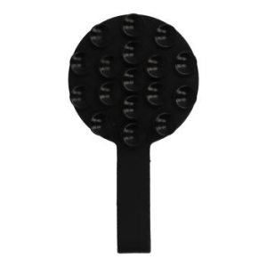 Uchwyt silikonowa przyssawka magnetyczna z pierścieniem na palec MSH9 Czarny - 193318