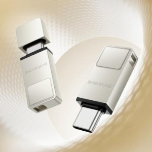 Pendrive 64GB Borofone BUD6 Mini Elegance USB 3.0 + Typ C - 193335