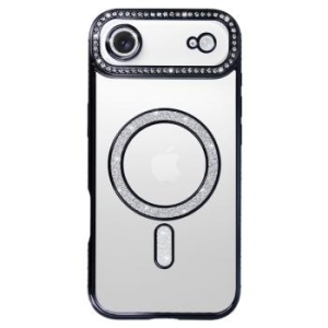 Bling Magsafe Case Apple iPhone 17 Air Czarny - 193518