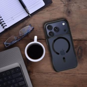 Slim Defender MagSafe Case Apple iPhone 17 Czarny - 193744