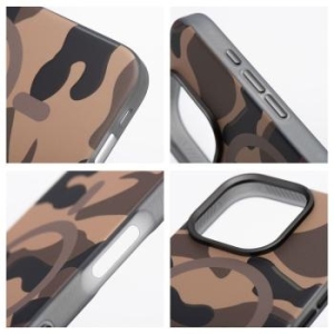 Markowy Silikon Forcell F-Protect Levels z Dual Layer 4D Apple iPhone 16 Pro Desert Camo - 193932