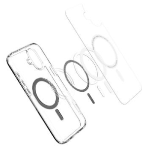 Ultra Hybrid Mag Apple iPhone 16 Plus Przezroczysty/Czarny - 193975