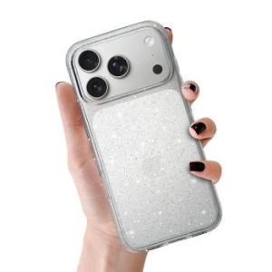 Crystal Glitter Case Apple iPhone 17 Pro Przezroczsyty - 194034