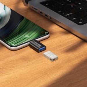 Adapter USB na Typ C Borofone BV26C Czarny - 194049