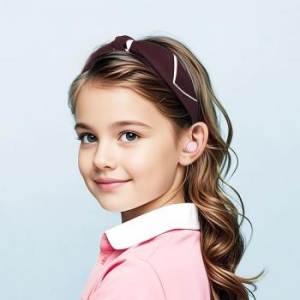 Słuchawki Bluetooth dla dzieci Hoco TWS EW111 Różowy - 194137