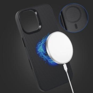 Markowy Armor Case Liavec Carbon Core Apple iPhone 17 Czarny - 194202