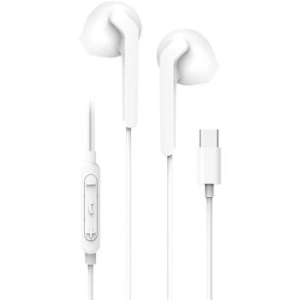 Słuchawki przewodowe Typ C (DAC) Blue Star PA-M15C-R 1,2 m Biały - 194249