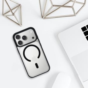 Acrylic Color Magsafe Case Apple iPhone 17 Pro Max Czarny - 194295