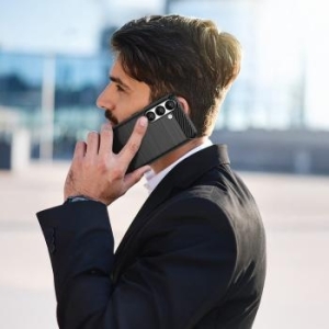 Carbon Case Samsung Galaxy S25 EDGE Czarny - 194322