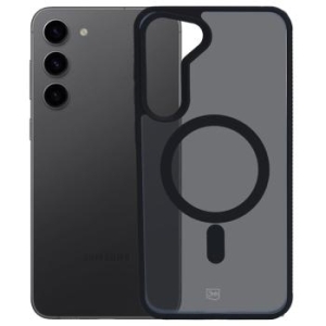 Markowy Armor Case 3mk Smoke MagCase Samsung Galaxy S23 5G Czarny - 194463