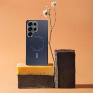 Gentleman Mag Cover Samsung Galaxy S25 Ultra Granatowy - 194552