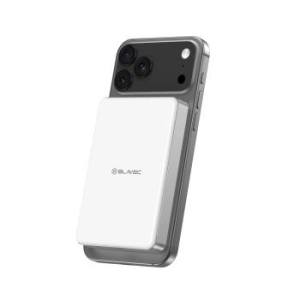 Power Bank 10000mAh Blavec BJ-05 Ultra Fast 16mm - Typ C - Qi2.2 25W + PD 45W Indukcyjny Magsafe 2w1 Biały - 194634