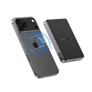 Power Bank 10000mAh Blavec BJ-05 Ultra Fast 16mm - Typ C - Qi2.2 25W + PD 45W Indukcyjny Magsafe 2w1 Czarny - 194639