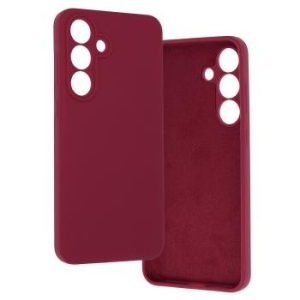 Silicone Lite Case Samsung Galaxy S25 FE Bordowy - 194656