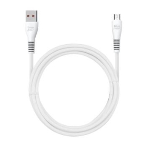 Kabel USB A do Micro USB Blue Star 2A 1m DC99M Biały - 194757