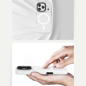 Markowy Armor Case Benks Magnetic Lucid Armor Apple iPhone 17 Pro Max Biały (Camera Control Button) - 194963