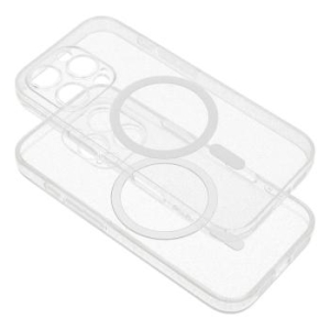 Clear Mag Cover Apple iPhone 15 Glitter - 195037