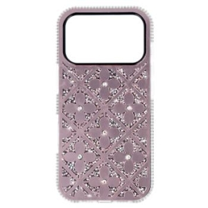 Flower Glitter Case Samsung Galaxy S24 / S25 Różowy - 195098