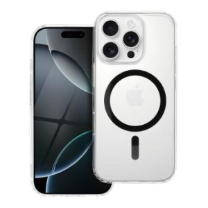 Drop Glue Colorful Ring Mag Cover Samsung Galaxy S25 Plus Czarny - 195195