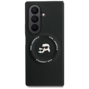 Markowy Hard Case Karl Lagerfeld PU K&C Samsung Galaxy Z Fold 7 Czarny - 195428