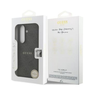 Markowy Hard Case Guess Magnetic 4G PU W Classic Samsung Galaxy Z Fold 7 Czarny - 184896