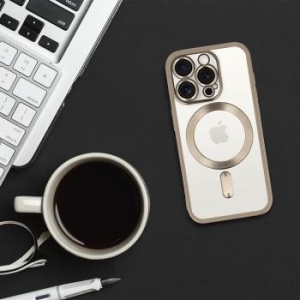 Metallic Magsafe Case Apple iPhone 17 Pro Tytan - 195609