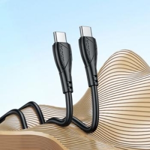 Kabel Typ C na Typ C Borofone BX121 Energy PD 60W 1m Czarny - 195640