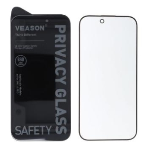 Szkło Hartowane 6D Pro Veason Privacy Glass Apple iPhone 17 Czarny - 196036