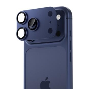 Szkło Hartowane na aparat Benks Glass Warrior Metal Integrated Apple iPhone 17 Pro Max (obiektyw 3 sztuki) Niebieski - 195881