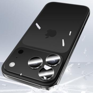 Szkło Hartowane na aparat Benks Glass Warrior Lens Protector Apple iPhone 17 Pro/17 Pro Max (obiektyw 3 sztuki) Przezroczysty - 195958