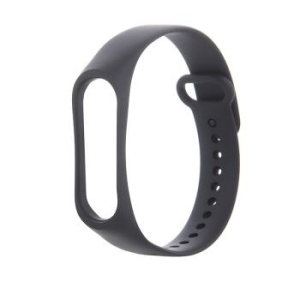 Pasek silikonowy do Xiaomi Mi Band 7 czarny - 195980