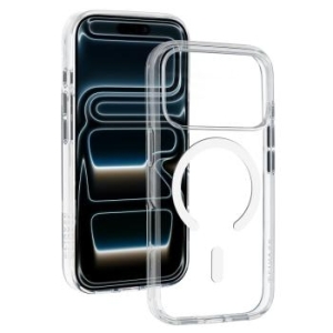 Markowy Silikon Liavec Pure Case Apple iPhone 17 Pro Biały - 195924