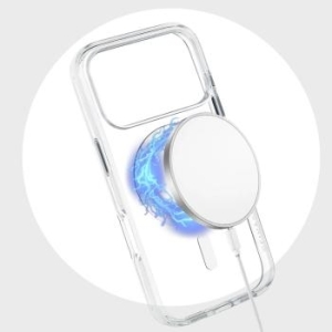 Markowy Silikon Liavec Pure Case Apple iPhone 17 Pro Biały - 195927