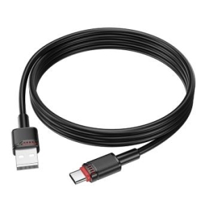 Kabel USB na Typ C Borofone BX110 Beneficio 3A 1m Czarny - 195945