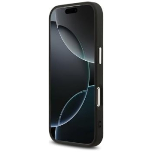 Markowy Hard Case Karl Lagerfeld PU Choupette Pin Apple iPhone 17 Pro Max Czarny - 195998