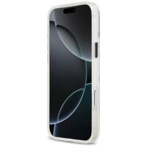 Markowy Hard Case Karl Lagerfeld IML Choupette Sketch Logo Apple iPhone 17 Pro Przezroczysty - 196103