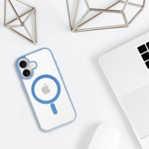 Acrylic Color Magsafe Case Apple iPhone 17 Jasny Niebieski - 196171