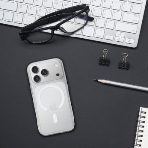 Acrylic Magsafe Case Apple iPhone 17 Pro Przezroczysty - 196176