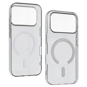 Transparent Slim Magsafe Case Apple iPhone 17 Pro Szary - 196260