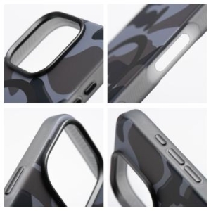 Markowy Silikon Forcell F-Protect Levels Dual Layer 4D Samsung Galaxy S25 Ultra Black Camo - 196122