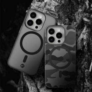 Markowy Silikon Forcell F-Protect Levels Dual Layer 4D Samsung Galaxy S25 Ultra Black Camo - 196124