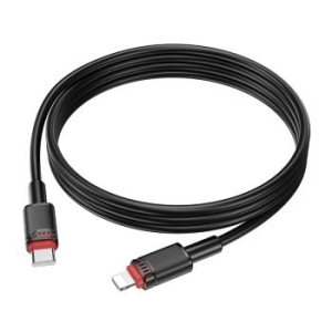Kabel USB na Lightning Borofone BX110 Beneficio 2,4A 1m Czarny - 196778