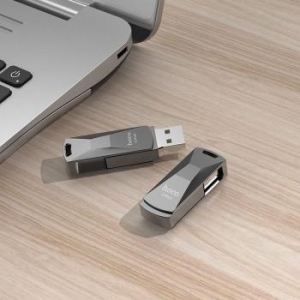 Pendrive 128GB USB 3.0 (USB A) Hoco UD5 Szary - 196791